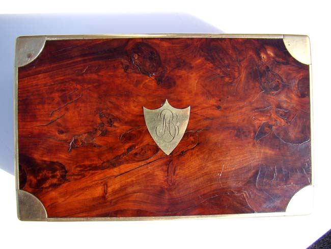 A wonderful small French Napoleonic period mahogany Gentlemen's Dressing Box circa 1810 — image 2